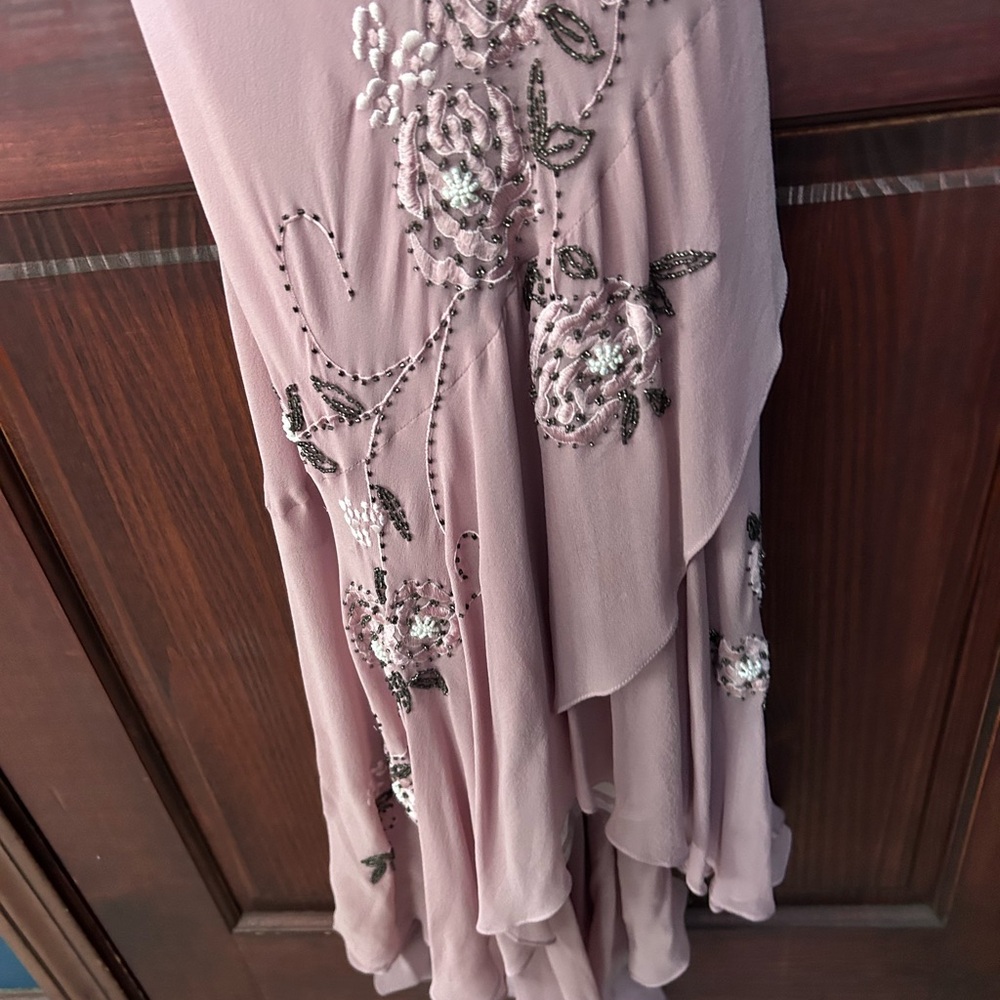 NWOT Sue Wong beaded fishtail gown - flawless Y2K mermaid fairy core dress - Picture 3 of 16
